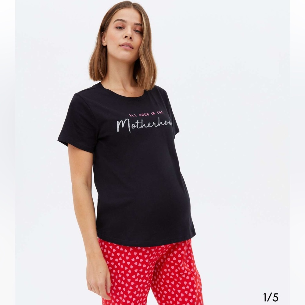 NWT in Original Package NewLook Cotton Maternity Pajama Set in Size 6